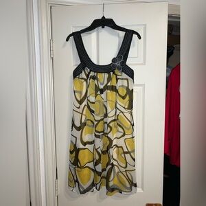 WOMENS BOHO SUMMER FESTIVAL DRESS AOP SMALL MAUDE ANTHROPOLOGY